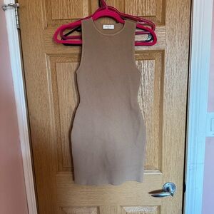 Babaton Sculpt Knit Racer Dress